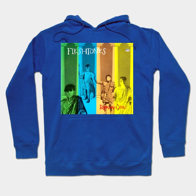 Roman Gods 1982 New Wave Garage Rock Throwback Hoodie by AlternativeRewind